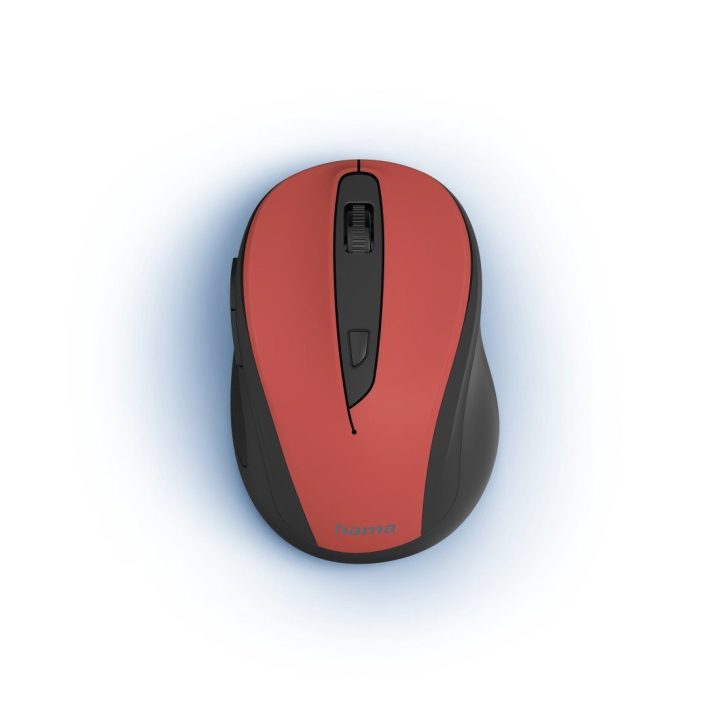 Belaidė optinė pelė Hama MW-400 V2, raudona