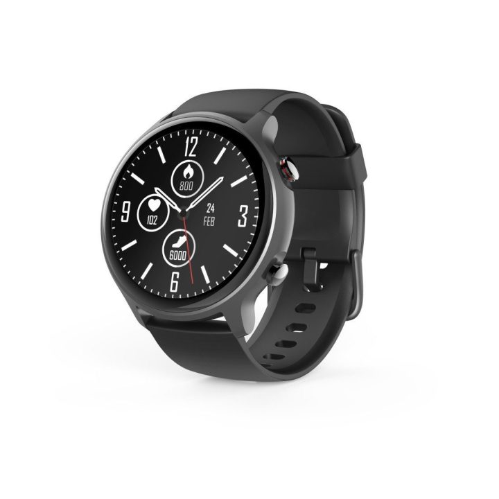 Išmanusis laikrodis Hama Fit Watch 6910, juodas / tamsiai pilkas