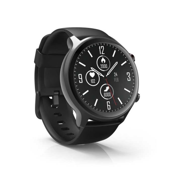 Išmanusis laikrodis Hama Fit Watch 6910, juodas / tamsiai pilkas