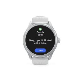Sidabrinis išmanusis laikrodis Hama Fit Watch 5010