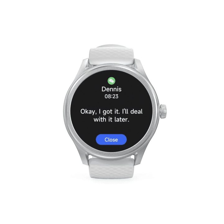 Sidabrinis išmanusis laikrodis Hama Fit Watch 5010