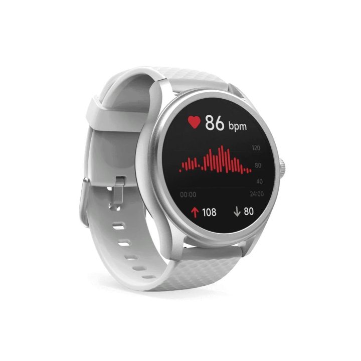 Sidabrinis išmanusis laikrodis Hama Fit Watch 5010