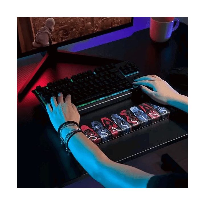 Ergonomiška riešo atrama klaviatūrai Subsonic Ergopad Assassins Creed