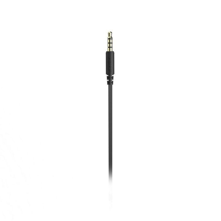Juodos į ausis įdedamos stereo ausinės Hama Joy