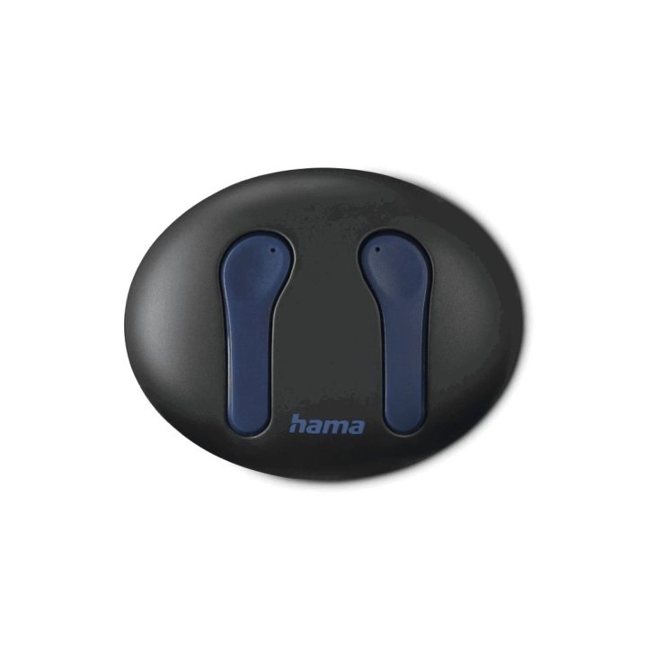 Bluetooth ausinės su įkrovimo dėklu, juodos