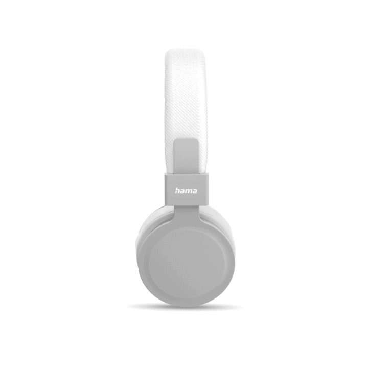 Hama Freedom Lit II baltos Bluetooth ausinės
