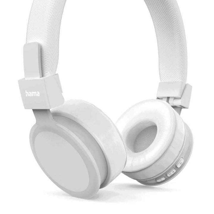 Hama Freedom Lit II baltos Bluetooth ausinės