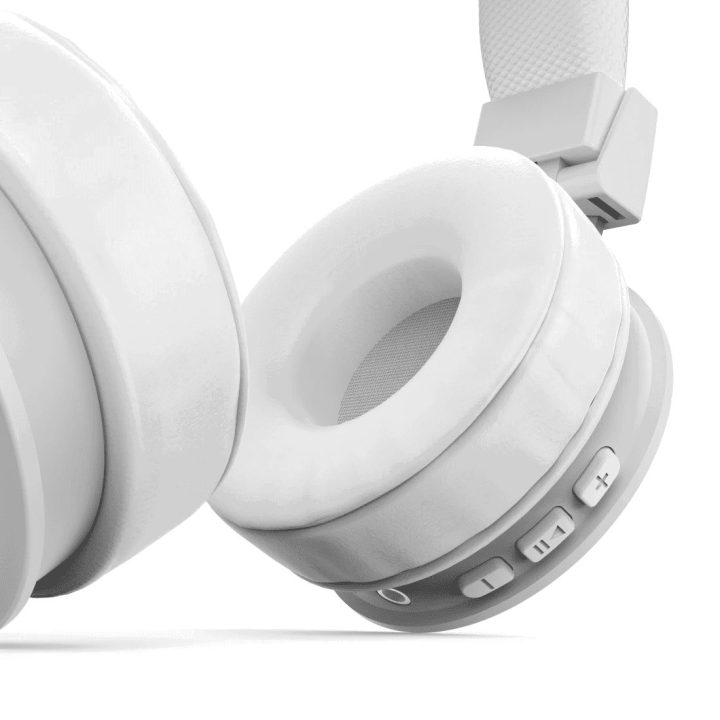 Hama Freedom Lit II baltos Bluetooth ausinės