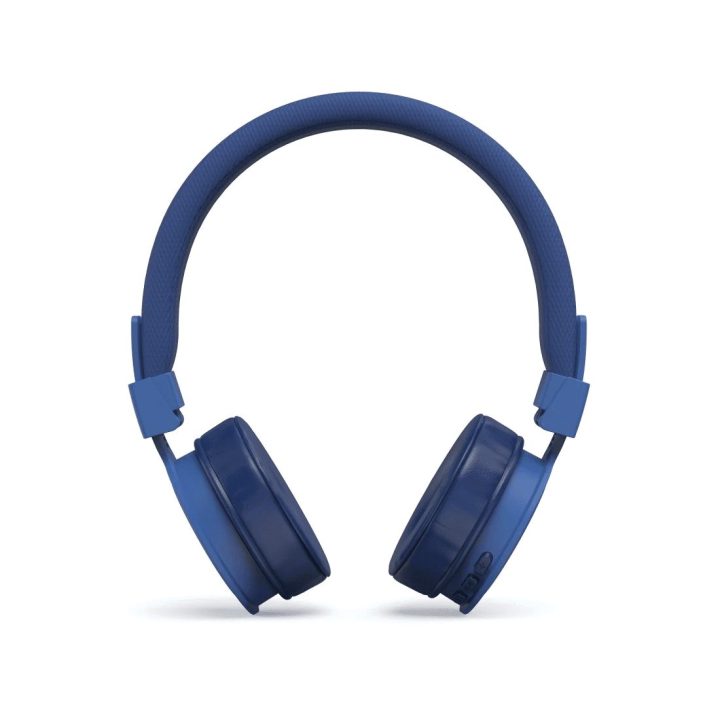 Mėlynos belaidės Bluetooth stereo ausinės Hama Freedom Lit II