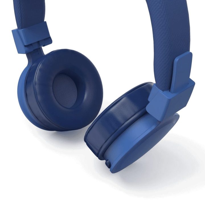 Mėlynos belaidės Bluetooth stereo ausinės Hama Freedom Lit II
