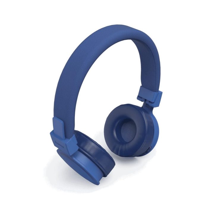 Mėlynos belaidės Bluetooth stereo ausinės Hama Freedom Lit II