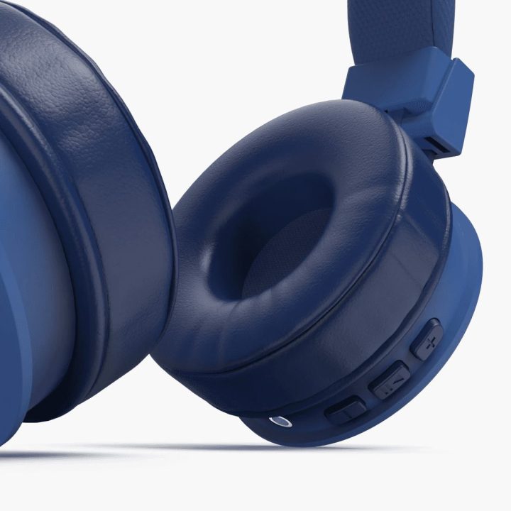 Mėlynos belaidės Bluetooth stereo ausinės Hama Freedom Lit II