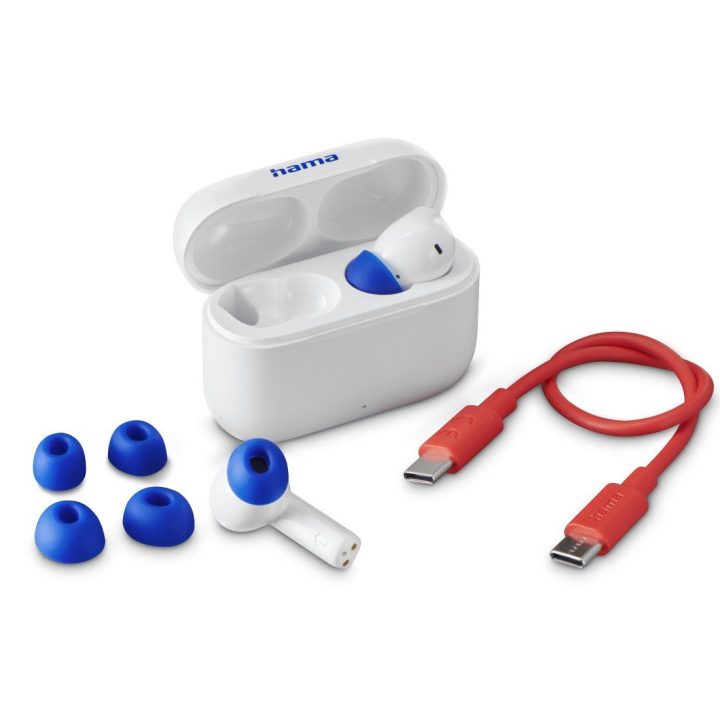 Hama Passion Clear II White belaidės ausinės su ANC