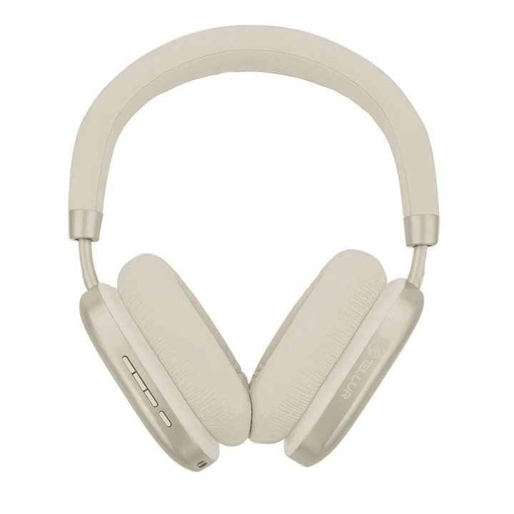 Smėlinės Bluetooth ausinės su ANC