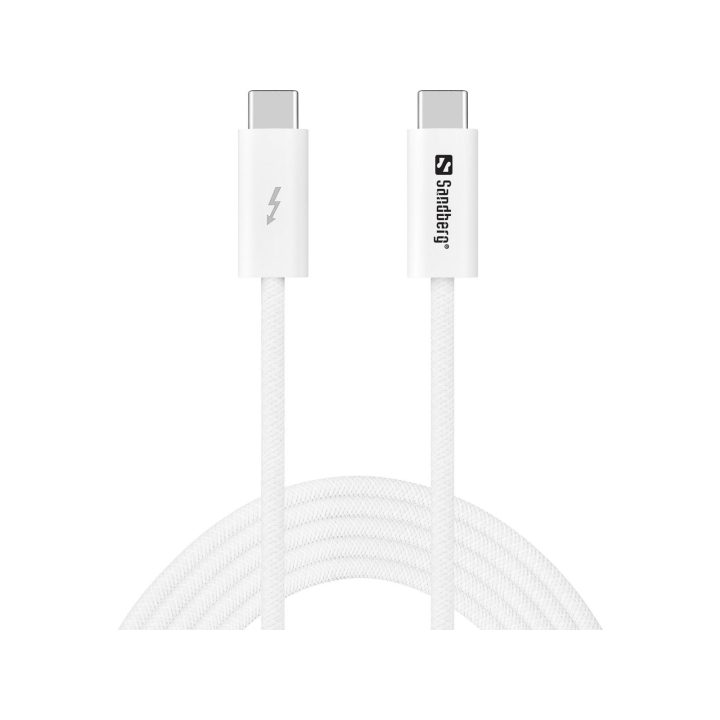 USB-C į USB-C laidas, 240 W PD, 40 Gbps, 2 m