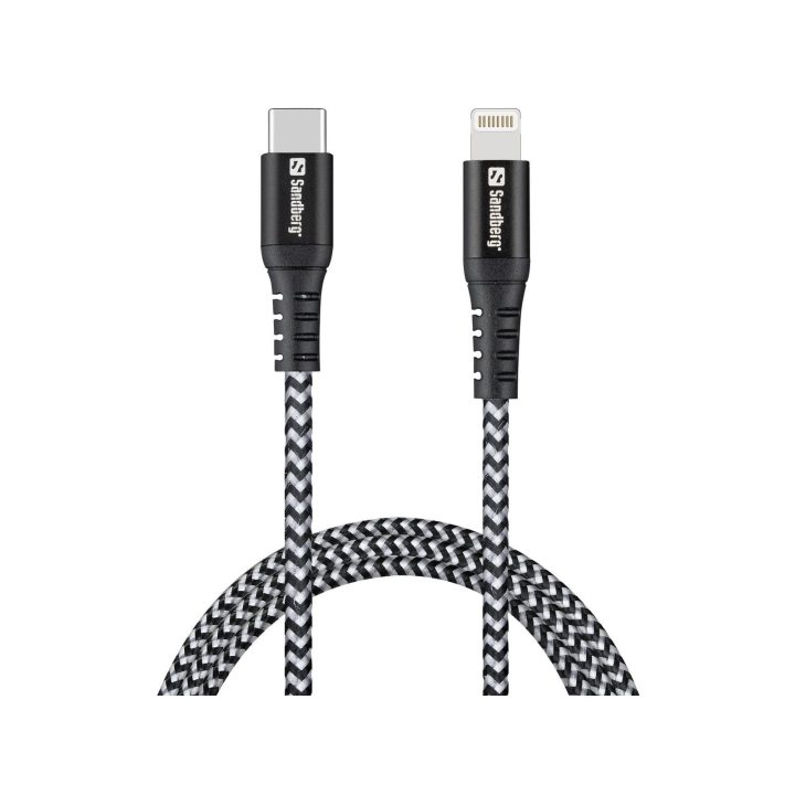 USB-C į Lightning laidas, 1 m