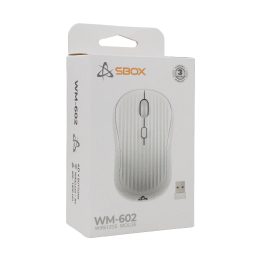 Belaidė pelė SBOX WM-602, balta