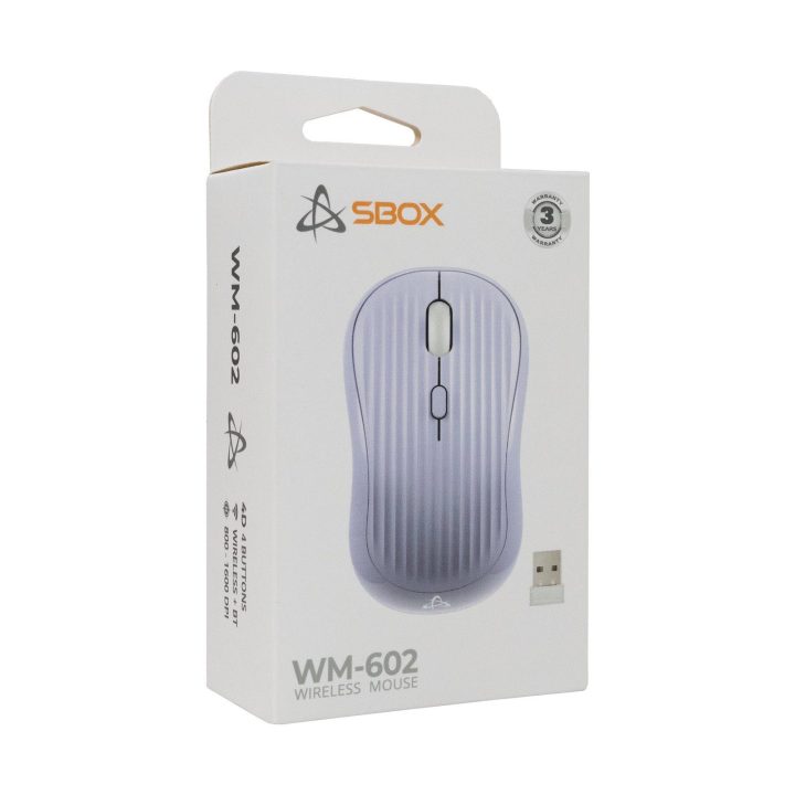 Belaidė pelė SBOX WM-602, violetinė