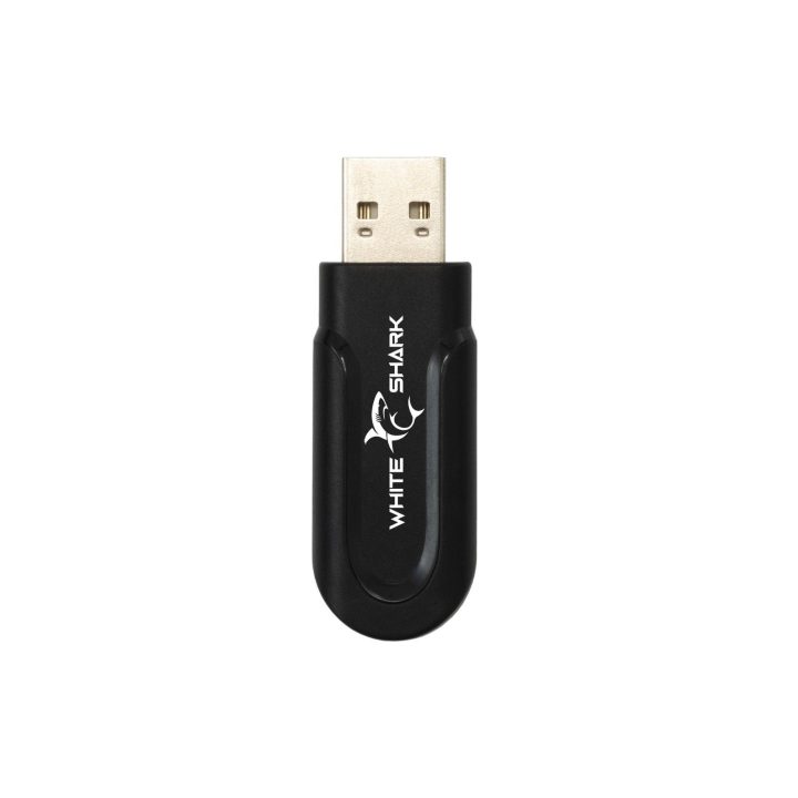 White Shark GORILLA PRO belaidės žaidimų ausinės, juodos
