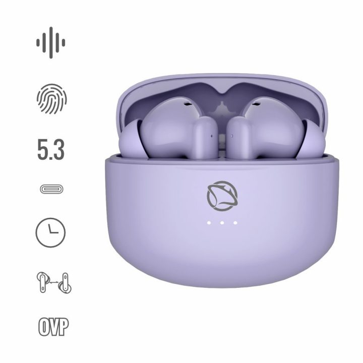 Manta belaidės ausinės Rytmo Purple