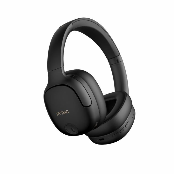 Belaidės ausinės su hibridiniu ANC Manta HDP1001BK Rytmo Elegance Black