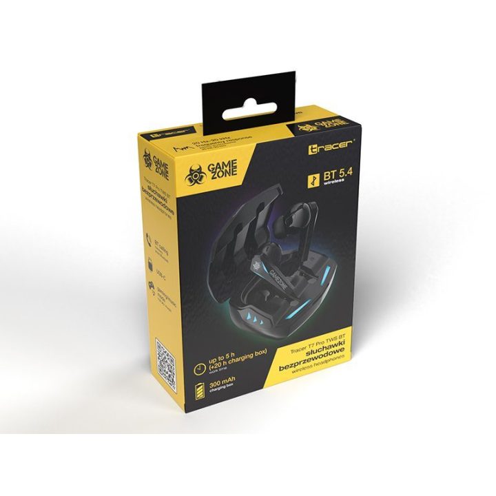 GameZone T7 Pro TWS belaidės ausinės su mikrofonu