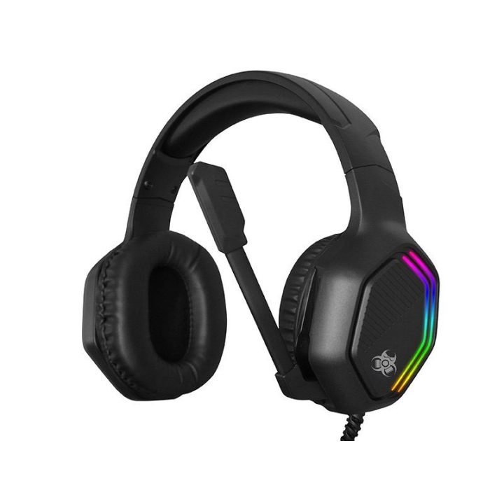 GameZone GZ X3 žaidimų ausinės su RGB apšvietimu
