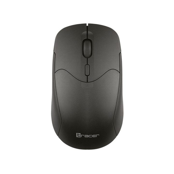 Juoda belaidė optinė pelė Tracer Boss RF Nano