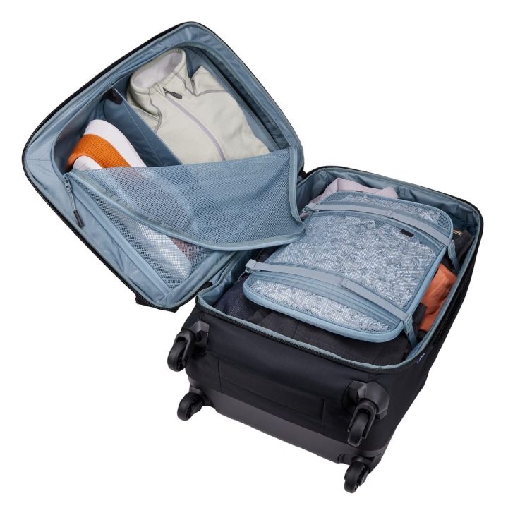 Juodas ratukinis lagaminas Thule Subterra 2 Checked Spinner
