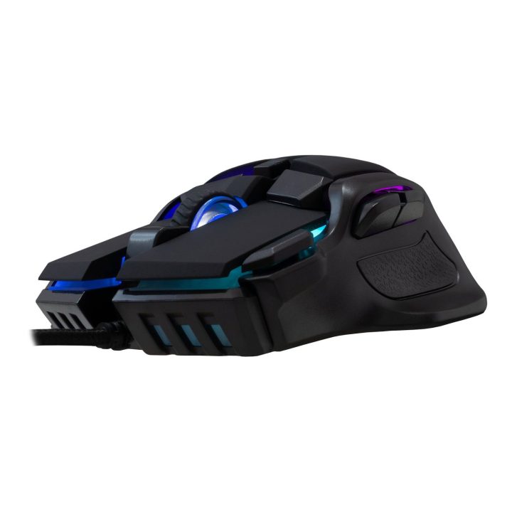 Žaidimų pelė Baracuda Piranha Black
