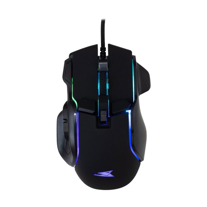 Žaidimų pelė Baracuda Piranha Black