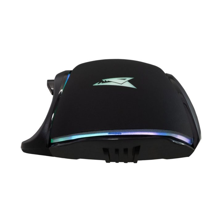 Žaidimų pelė Baracuda Piranha Black
