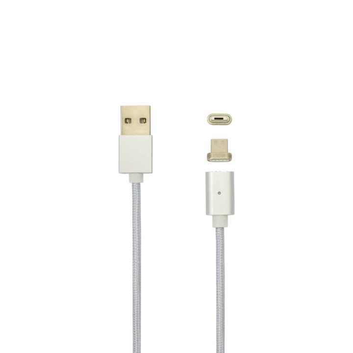 Magnetinis USB–Micro USB laidas, 1 m