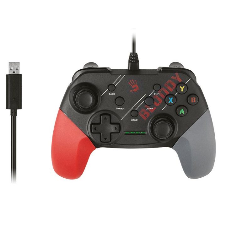 A4Tech Bloody GP30 Sports Red USB žaidimų valdiklis