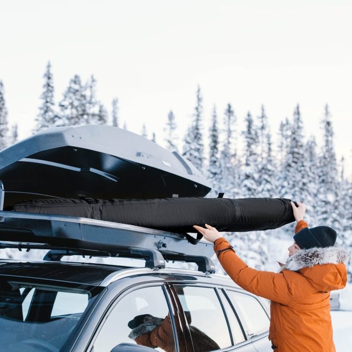 Thule Roundtrip snieglenčių krepšys 165 cm, juodas