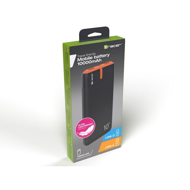 Tracer EnerGo 10000 mAh išorinė baterija