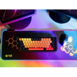 RGB pelės kilimėlis 80 x 30 cm
