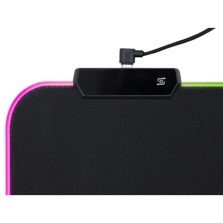 Žaidimų pelės kilimėlis su RGB apšvietimu 80 x 30 cm