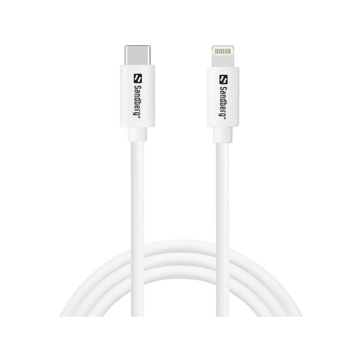 Sandberg USB-C–Lightning PD kabelis, 1 m