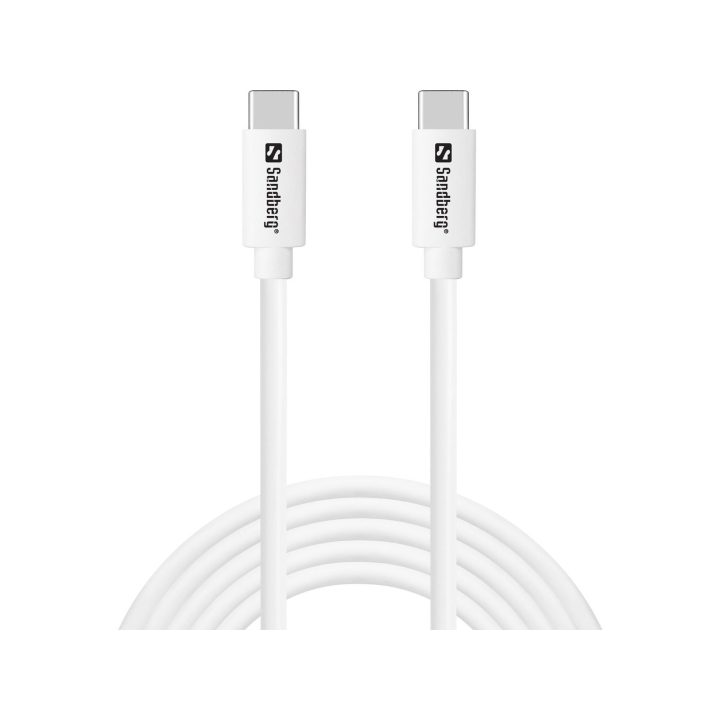 USB-C į USB-C laidas 65 W, 2 m