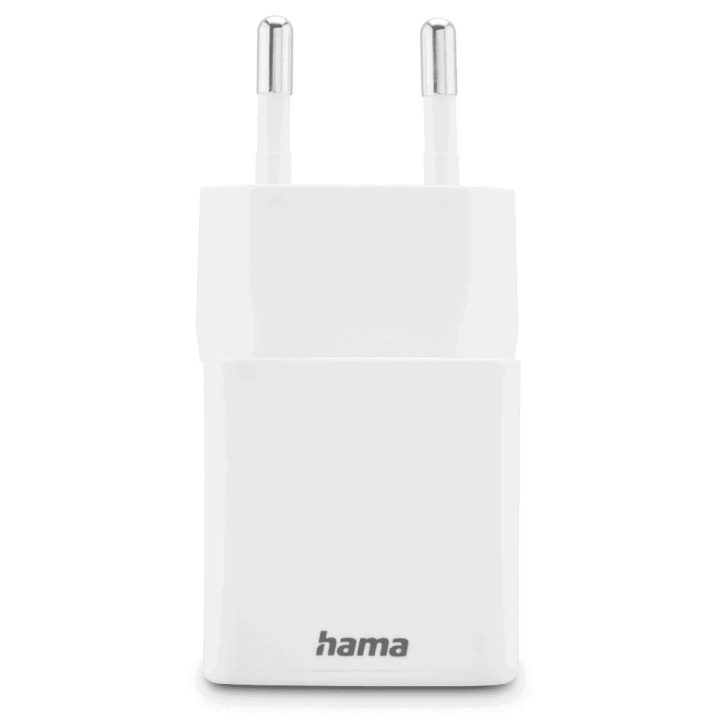 Greitas įkroviklis USB-C ir USB-A 20 W, baltas