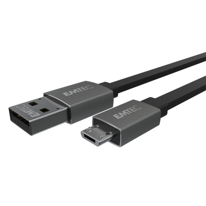USB-A–micro-USB plokščias laidas 1,2 m