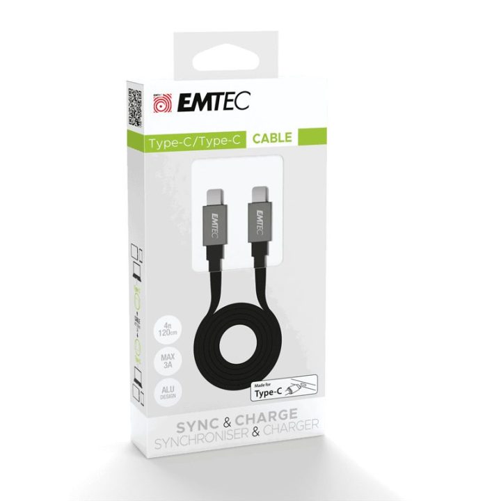 Emtec USB Type-C į Type-C laidas 1,2 m