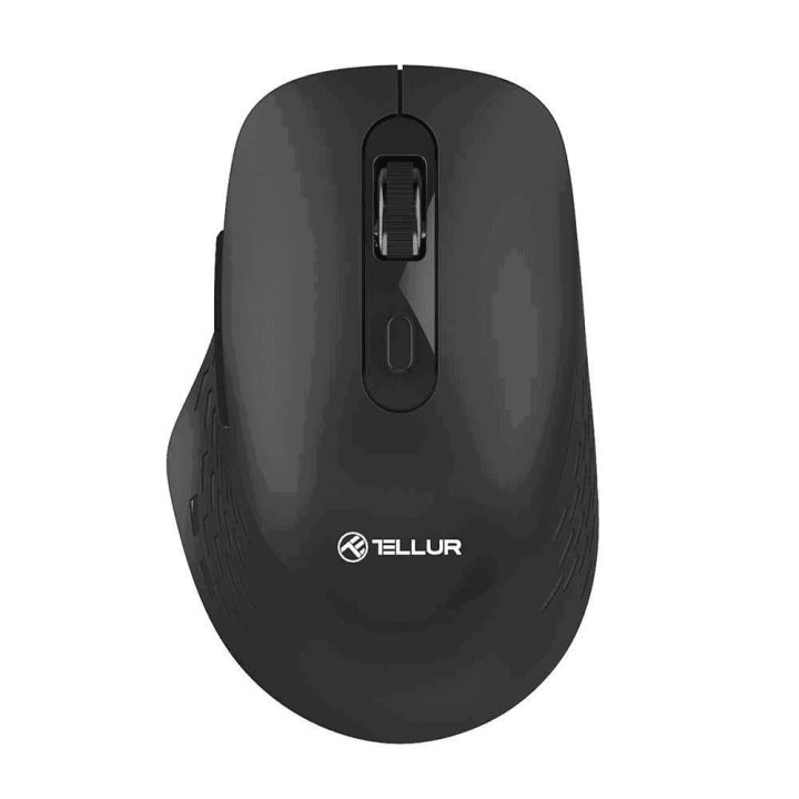 Juoda belaidė pelė Tellur Glider