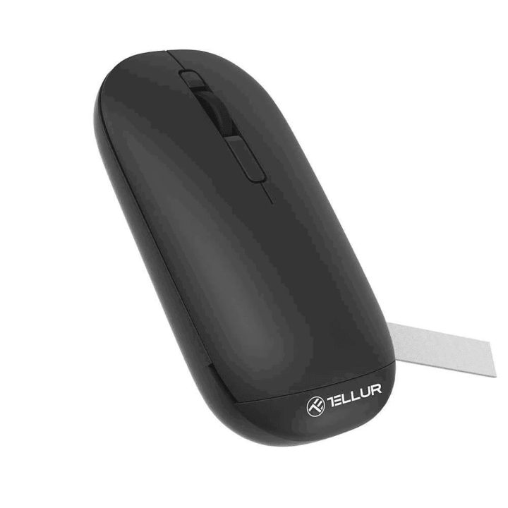 Belaidė pelė Tellur Gripper, juoda