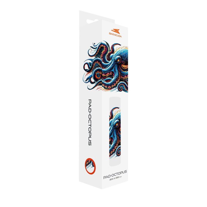 Žaidimų pelės kilimėlis Baracuda Octopus 300 x 250