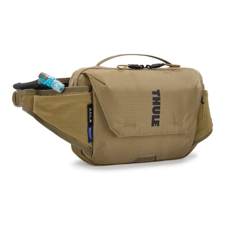 Thule Rail hidratacijos juosmens krepšys, 4 l, „Faded Khaki“