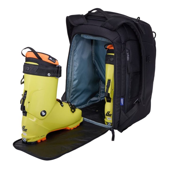 Juoda 45 l slidinėjimo batų kuprinė Thule Roundtrip