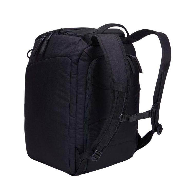 Juoda 45 l slidinėjimo batų kuprinė Thule Roundtrip