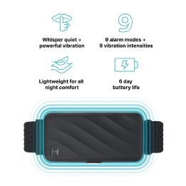 Homedics WakeBand tylus žadintuvas, juodas